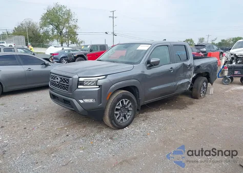 2024 Nissan Frontier Sl 4X2 from USA, damaged, VIN 1N6ED1EJXRN664045